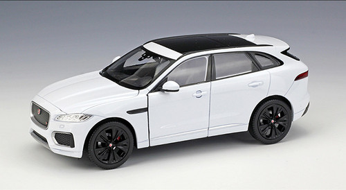 1/24 Welly Jaguar F-Pace Fpace (White) Diecast Car Model