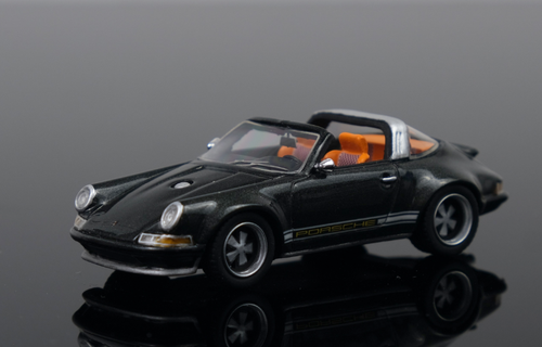 1/64 Porsche 911 964 Targa Restomod (Crystal Grey Metallic ) WCC19003 (TETSUMA )