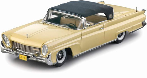 1/18 1958 Lincoln Continental Mark III - Deauville Yellow Diecast Car Model