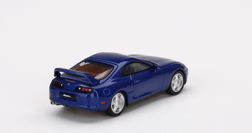 1/64 Mini GT Toyota Supra (Blue Pearl Metallic) Diecast Car Model