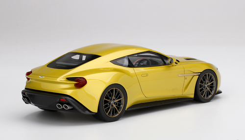 1/18 TopSpeed Aston Martin Vanquish Zagato Cosmopolitan Yellow 