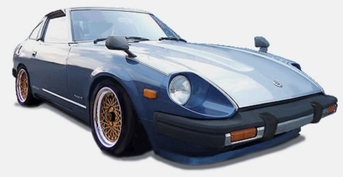 1/43 Ignition Model Nissan Fairlady Z (S130) Blue/Silver 