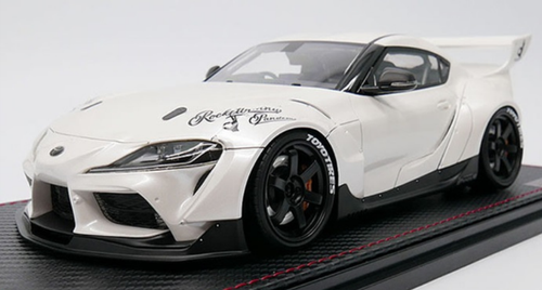 1/43 Ignition Model Toyota PANDEM Supra (A90) Pearl White 