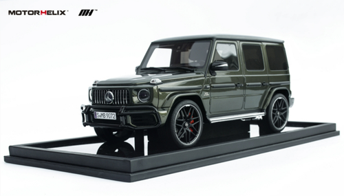 1/18 Motorhelix Mercedes-Benz Mercedes G63 AMG (Olive Green) Resin Car Model Limited 66 Pieces