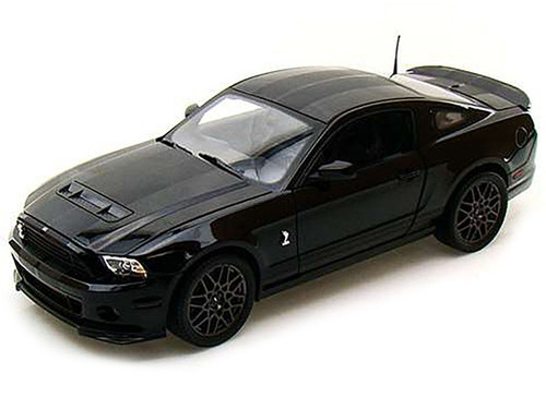 1/18 Shelby Collectibles 2013 Ford Shelby GT500 (Black) Diecast Car Model