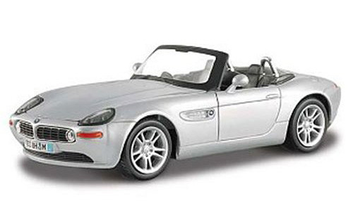 1/18 BMW Z8 Convertible (Silver) Diecast Car Model - LIVECARMODEL.com