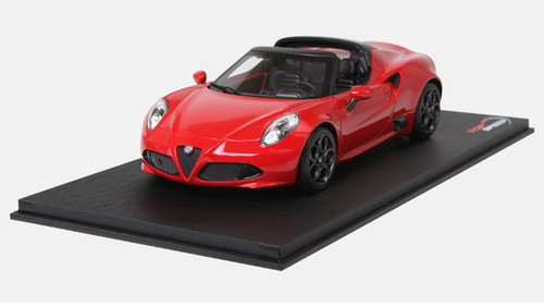 1/43 TSM アルファロメオ 4C スパイダー 2016 フジホワイト Alfa Romeo - 1/43 TSM アルファロメオ 4C スパイダー 2016 フジ