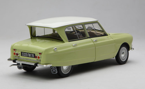 1/18 Norev 1968 Citroen Ami 6 Club (Corsair Red) Diecast Car