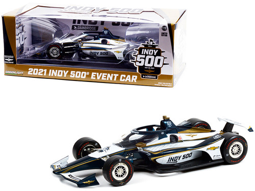 IndyCar Event Car 105th Running of the Indianapolis 500 (2021) 1/18 Diecast Model Car by Greenlight