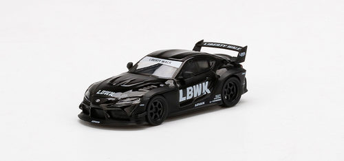 MINI GT Toyota GR Supra LB★WORKS マットブラック 1/64 MINI GT Toyota GR Supra LB-Works Matte Black