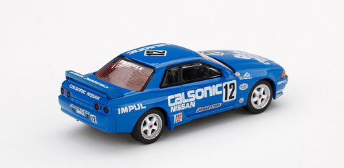  1/64 MINI GT Nissan Skyline GT-R R32 Gr. A #12 Calsonic 1993 RHD