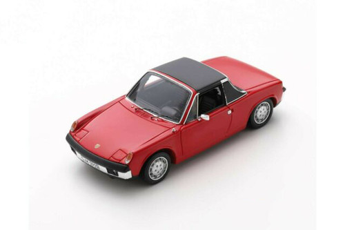 1/18 Norev 1973 Porsche 914/6 (Orange) Diecast Car Model