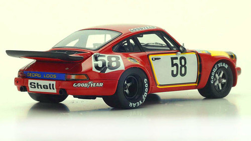 1/43 Porsche Carrera RSR No.58 Le Mans 1975 J. Fitzpatrick - G. van Lennep - M. Schurti Car Model