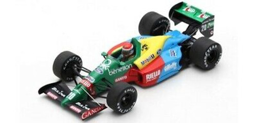 1/43 Benetton B188 No.20 French GP 1989 Emanuele Pirro Car Model