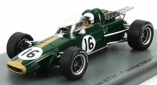 1/43 Brabham BT24 No.16 Practice Italian GP 1967 Jack Brabham Car Model