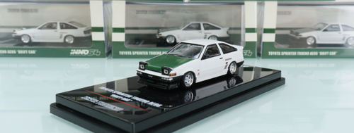 1/64 INNO 64 TOYOTA SPRINTER TRUENO AE86 Drift Car IN64-AE86T-DC