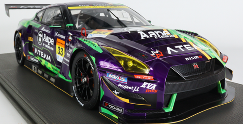 1/12 POPRACE Nissan GT-R GT3 2018 Super GT Series 2019 EVA RT Test