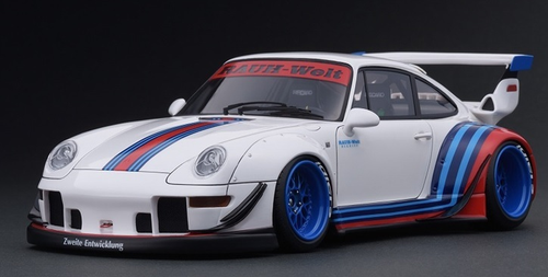 VIP Models Porsche RWB 993 Louis Vuitton/Blue White Gradient •