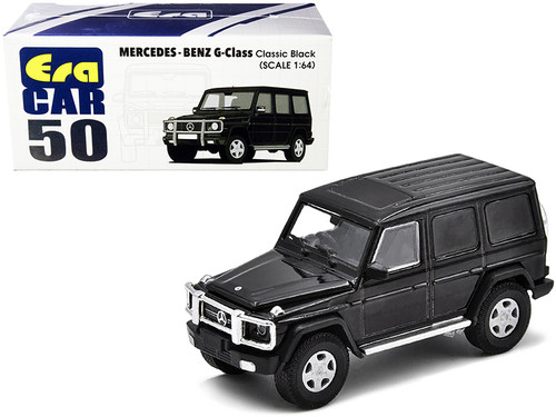 Mercedes Benz G-Class Classic Black 1/64 Diecast Model Car