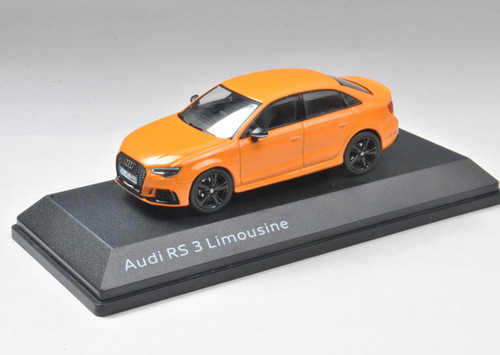 1/43 Dealer Edition Audi RS3 Limousine (Orange) Car Model