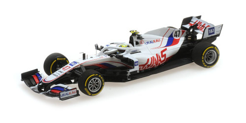1/43 Minichamps 2021 Formula 1 Haas 2-Car Set Mick Schumacher #47