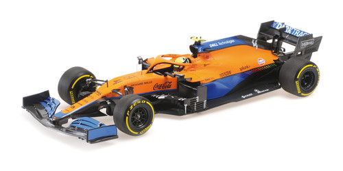 1/18 Minichamps 2021 Formula 1 Lando Norris McLaren MCL35M