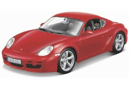 1/18 Porsche Cayman S (Red) Diecast Car Model