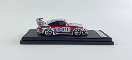 1/43 Ignition Model Porsche RWB 993 Silver/Red 