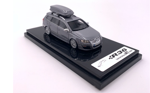 1/64 JEC R36 earthen jar With limited number A suitcase comes with the car Grey Limit 299Pcs