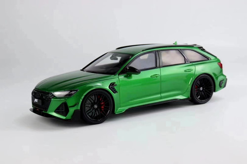 1/18 GT Spirit 2020 2021 Audi RS6 C8 RS6-R RS6R ABT (Green) with Luggage Resin Car Model Limited 666 Pieces