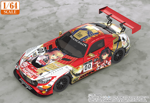  1/64 GOOD SMILE RACING & TYPE-MOON RACING 2019 SPA 24H Test Day ver. Diecast Car Model