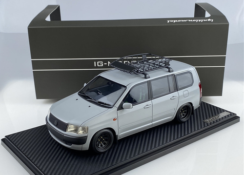 1/18 Ignition Model Toyota Probox GL (NCP51V) Matte Grey Resin Car Model