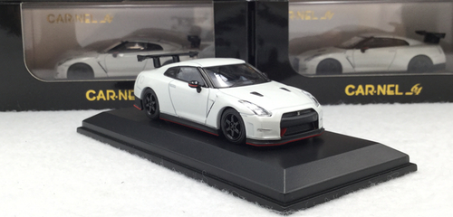  1/64 Carnel Nissan GT-R NISMO N Attack Package (R35) 2015(Pearl White) Limit 999Pcs 