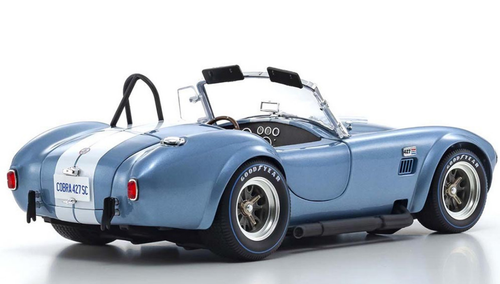 1/18 Kyosho Ford Shelby Cobra 427 S/C (Sapphire Blue Metallic with White Stripes ) Diecast Car Model