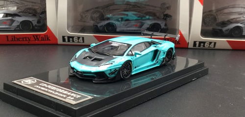 1/64 JEC Lamborghini Aventador LP700-4  works 2.0  TIFFANY Blue