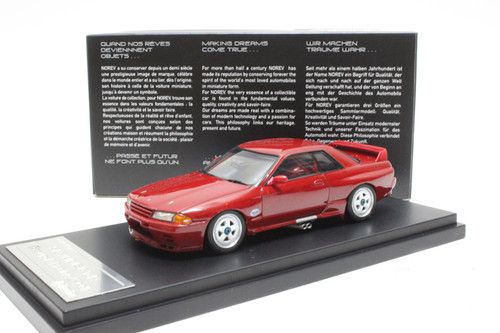 1/43 Nissan Skyline R32 GTR GT-R (Red) Car Model - LIVECARMODEL.com