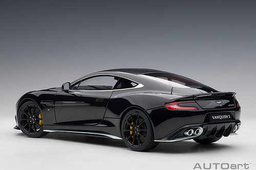 1/18 AUTOart 2017 Aston Martin Vanquish (Onyx Black) Diecast Car Model