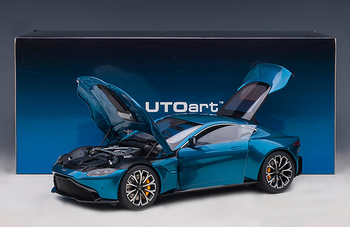 1/18 AUTOart 2019 Aston Martin Vantage (Ming Blue) Car Model