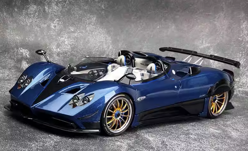 1/18 LCD 2018 Pagani Zonda HP Barchetta Baujahr (Carbon Blue) Diecast Car Model