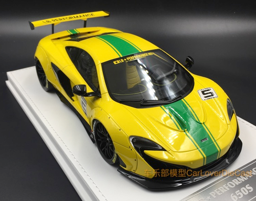  1/18 J‘s Model 650S LB works Yellow with Green Stripes  Limit 60 Pieces