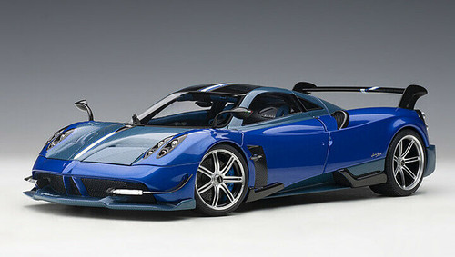 1/18 AUTOart Pagani Huayra BC (Blue Francia Carbon) Car Model