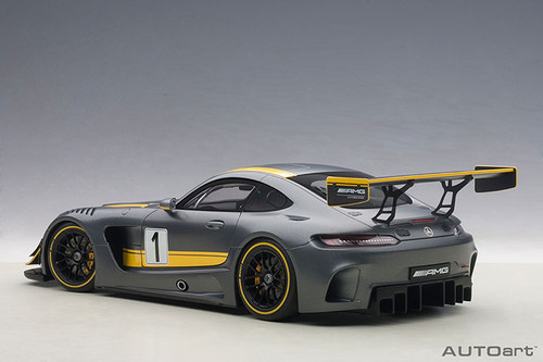 1/18 AUTOart Mercedes-Benz Mercedes AMG GT3 Presentation Car (Grey) Car Model