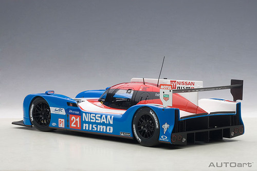 1/18 AUTOart 2015 Nissan GT-R GTR Nismo Le Mans T. MATSUDA, M.SHULZHITSKIY, L.ORDONEZ #21 Car Model