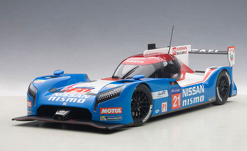 1/18 AUTOart 2015 Nissan GT-R GTR Nismo Le Mans T. MATSUDA, M.SHULZHITSKIY, L.ORDONEZ #21 Car Model