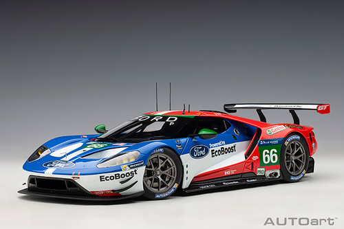 1/18 AUTOart 2016 Ford GT Le Mans B.Johnson, S.Mucke, O.Pla #66 Car Model