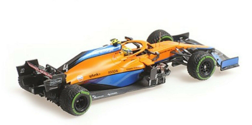 1/18 Spark 2021 Formula 1 McLaren MCL35M No.4 McLaren 3rd Emilia 