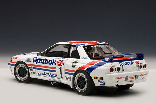 1/18 AUTOart Nissan Skyline GT-R GTR R32 GROUP A 1990 REEBOK #1 Car Model