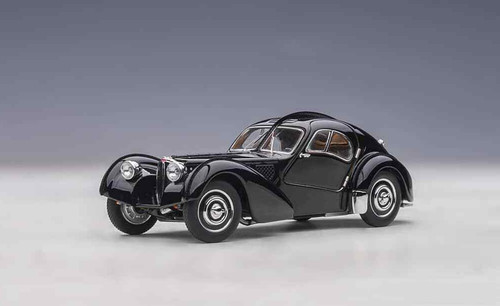 売り日本AUTO art 70943 1/18 ブガッティ タイプ57SC アトランティック 1938 （ブルー／ワイヤースポークホイール） 乗用車