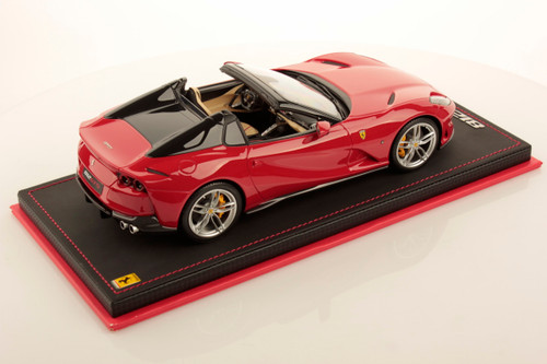 1/18 MR Collection Ferrari 812 GTS (Rosso Corsa Red with Tonneau Cover Nero DS) Resin Car Model LImited 49 Pieces