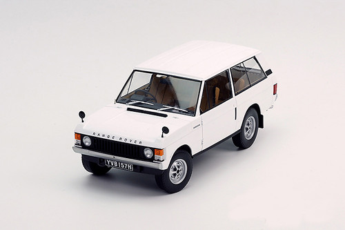 1/18 Almost Real AR 1970 Land Rover Range Rover (White) Diecast Car Model